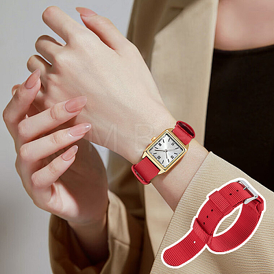 2Pcs Nylon Watch Band DIY-OC0015-17A-1
