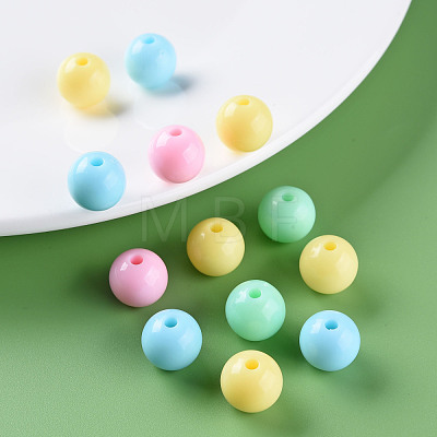 Opaque Acrylic Beads MACR-S370-C12mm-M1-1