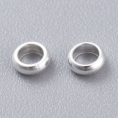 201 Stainless Steel Spacer Beads STAS-K210-40E-S-1