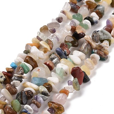 Natural Gemstone Beads Strands G-F328-26-1