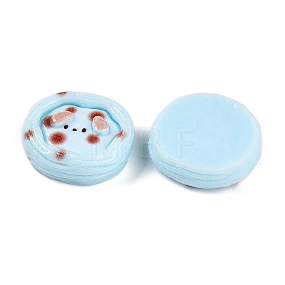 Cartoon Opaque Resin Decoden Cabochons RESI-N039-129D-1