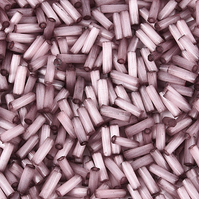 Glass Bugle Beads SEED-N007-28B-1