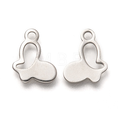 201 Stainless Steel Charms STAS-C017-13P-1