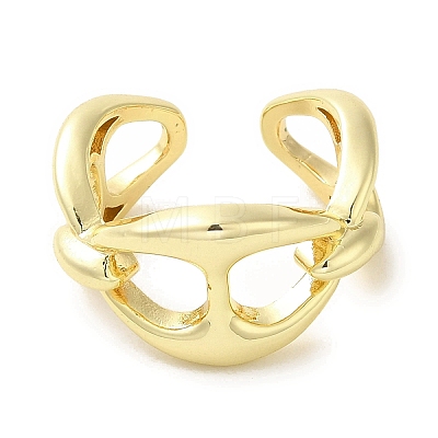 Brass Rings for Women RJEW-E295-37G-1