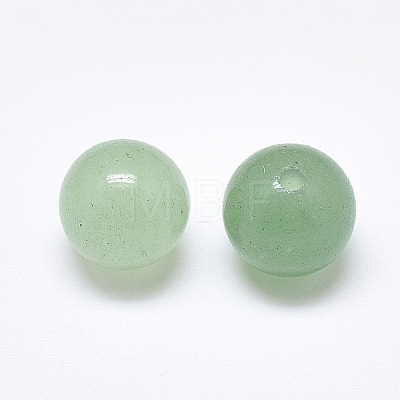 Natural Green Aventurine Beads X-G-T122-25B-14-1