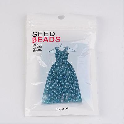 Round Glass Seed Beads X-SEED-A006-4mm-103B-1