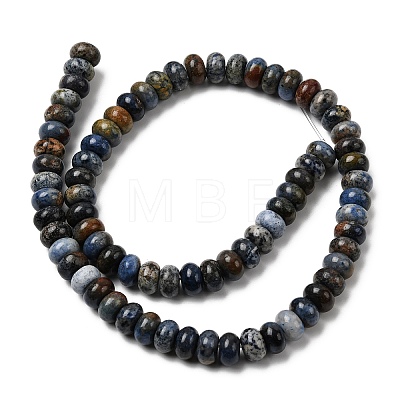 Natural Dumortierite Beads Strands G-A280-A11-02-1