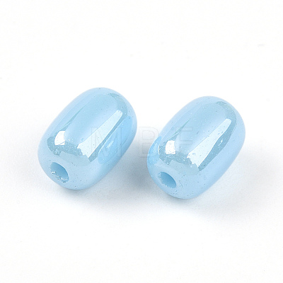 Opaque Glass Beads GLAA-Z012-01J-1