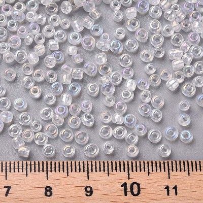 8/0 Round Glass Seed Beads SEED-US0003-3mm-161-1