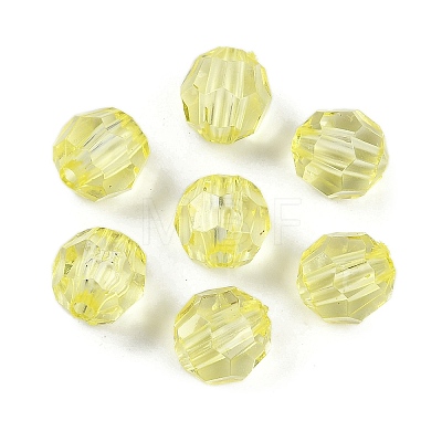 Transparent Acrylic Beads OACR-Q015-02C-1