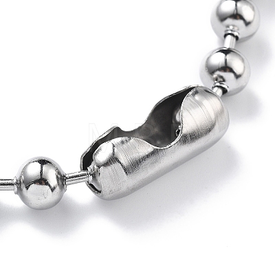 304 Stainless Steel Ball Chain Necklaces CHS-F009-01H-45cm-P-02-1