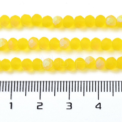 Transparent Glass Beads Strands X1-EGLA-A034-T4mm-MB17-1