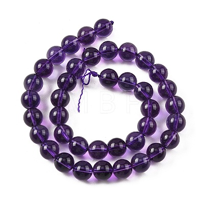 Synthetic Quartz Bead Strands G-H001-66B-01-1