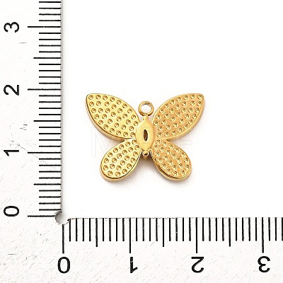 304 Stainless Steel Crystal Rhinestone Pendants STAS-P385-05B-G-1