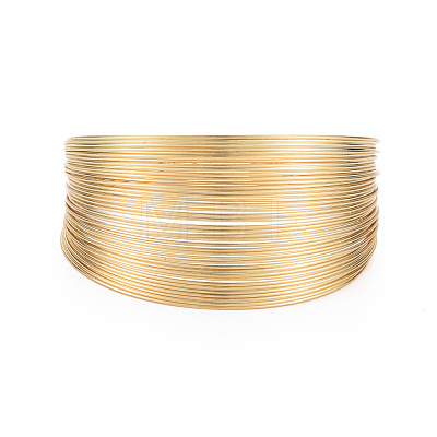 Electrophoresis Carbon Steel Multi-layer Wire Jewelry Set SJEW-S044-03-1