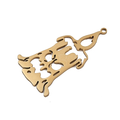 Halloween 201 Stainless Steel Pendants STAS-Z155-01B-G-1