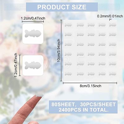 PVC & Paper Sticker Labels DIY-WH0374-67C-1