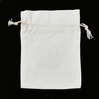 Cotton Canvas Drawstring Gift Bags OP-Q053-013B-1