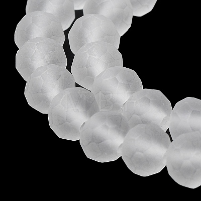 Transparent Glass Beads Strands EGLA-A034-T6mm-MD19-1