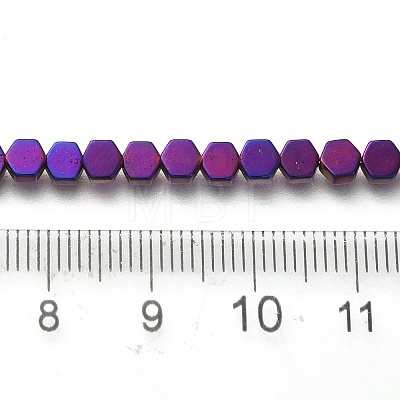 Electroplated Synthetic Non-magnetic Hematite Beads Strands G-C154-B01-01E-1