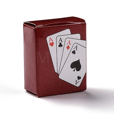 Mini Paper Pokers AJEW-P096-02-1