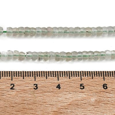 Natural Green Quartz Beads Strands G-A299-A25-01-1