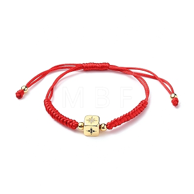 Adjustable Nylon Thread Braided Bead Bracelets Sets BJEW-JB05695-1