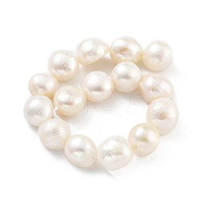 Natural Cultured Freshwater Pearl Beads Strands PEAR-P062-35-1