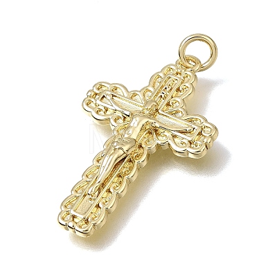 Easter Brass Pendants KK-CBAEEA8-11B-G-1