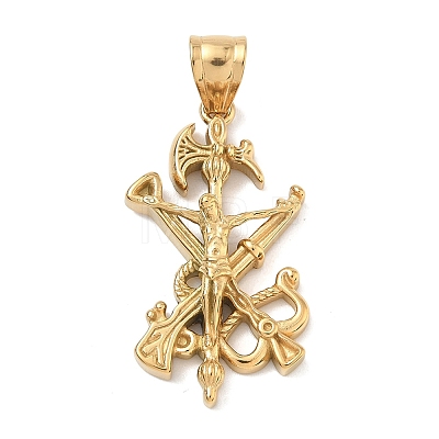 Easter 304 Stainless Steel Pendants LS-STAS-D207-10G-1