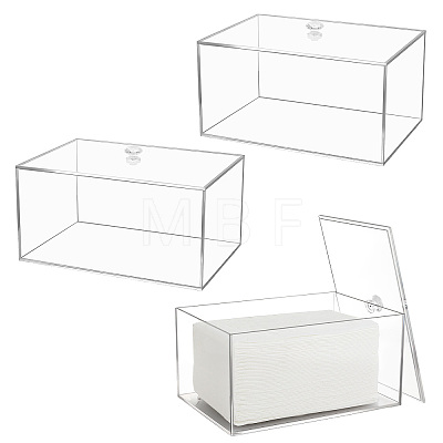 3Pcs Acrylic Storage Box CON-WA0001-22-1