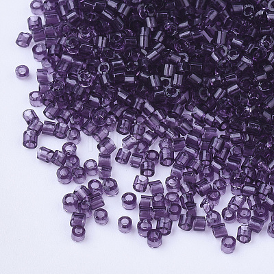 Glass Cylinder Beads SEED-Q036-01A-H01-1