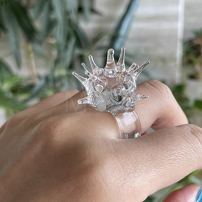 Resin Finger Rings WG17E41-01-1
