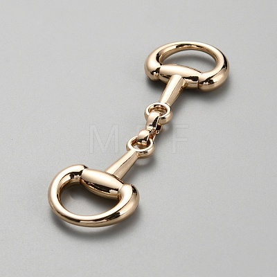 Alloy D Ring Snaffle Bit Buckles FIND-WH0152-347B-KCG-1
