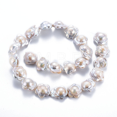 Natural Keshi Pearl Beads Strands PEAR-S020-A01-1