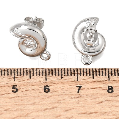 304 Stainless Steel Stud Earring Findings STAS-D391-04C-P-1