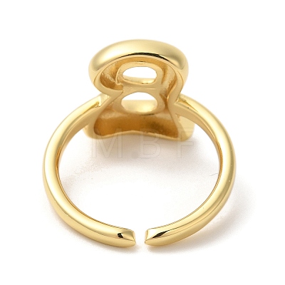 Brass Open Cuff Rings RJEW-U008-06B-G-1