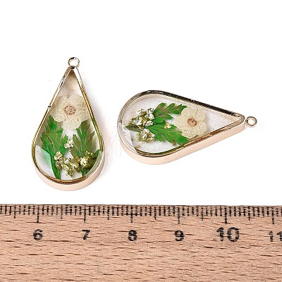 Epoxy Resin Pendants KK-Q082-02KCG-05-1
