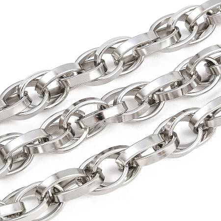 304 Stainless Steel Rope Chains CHS-C022-01P-1