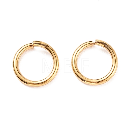 304 Stainless Steel Open Jump Rings STAS-G098-02G-1