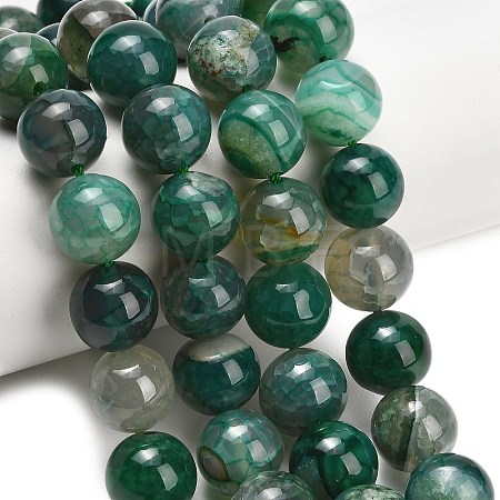 Natural Dragon Veins Agate Beads Strands GG-L001-L01-01E-1