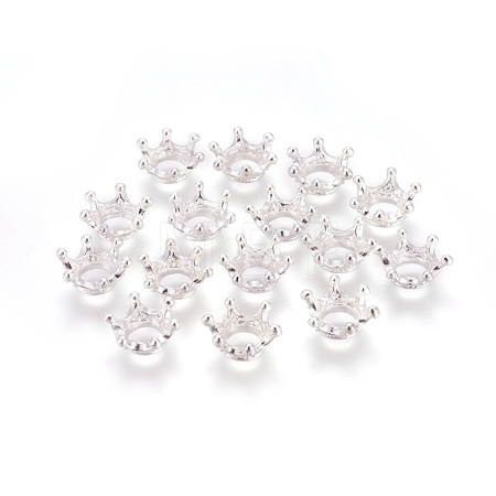 Tibetan Style Alloy Bead Caps PALLOY-WH0054-02S-1