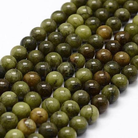 Natural Chinese Jade Beads Strands G-F363-4mm-1