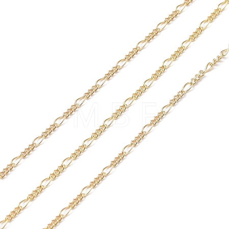 Yellow Gold Filled Figaro Chains CHC-M023-24G-1