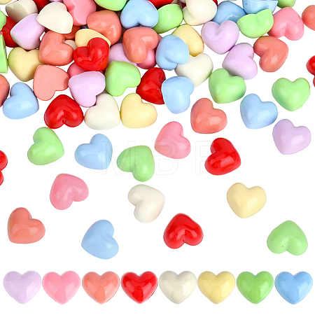 150Pcs Acrylic Cabochons SACR-HY0001-17-1