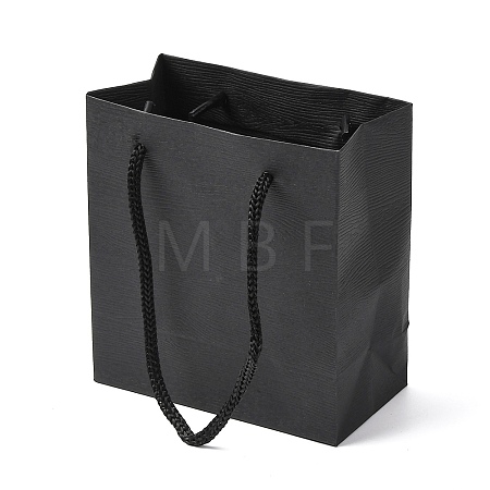 Rectangle Paper Gift Storage Bags with Rope Handles ABAG-A011-01A-1