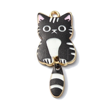 Alloy Enamel Pendants X-FIND-Q102-12A-1