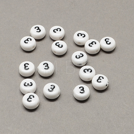 White and Black Acrylic  SACR-Q102-03-1