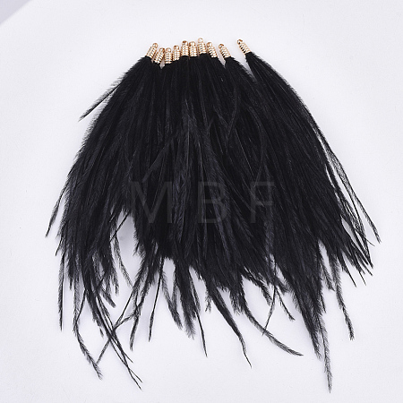 Ostrich Feather Tassel Big Pendant Decorations FIND-S302-08L-1