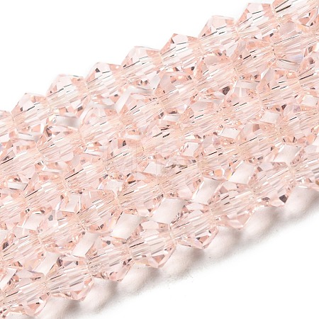 Transparent Glass Beads Strands EGLA-A039-T3mm-D26-1